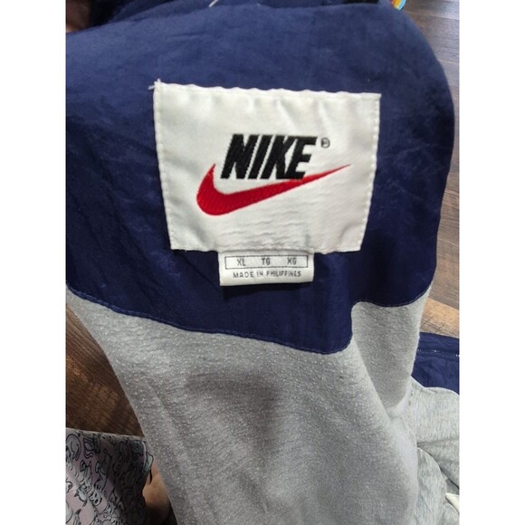 Nike Vintage 80s 90s Embroidered Swoosh Bomber Jacket Size X-Large - Picture 11 of 16